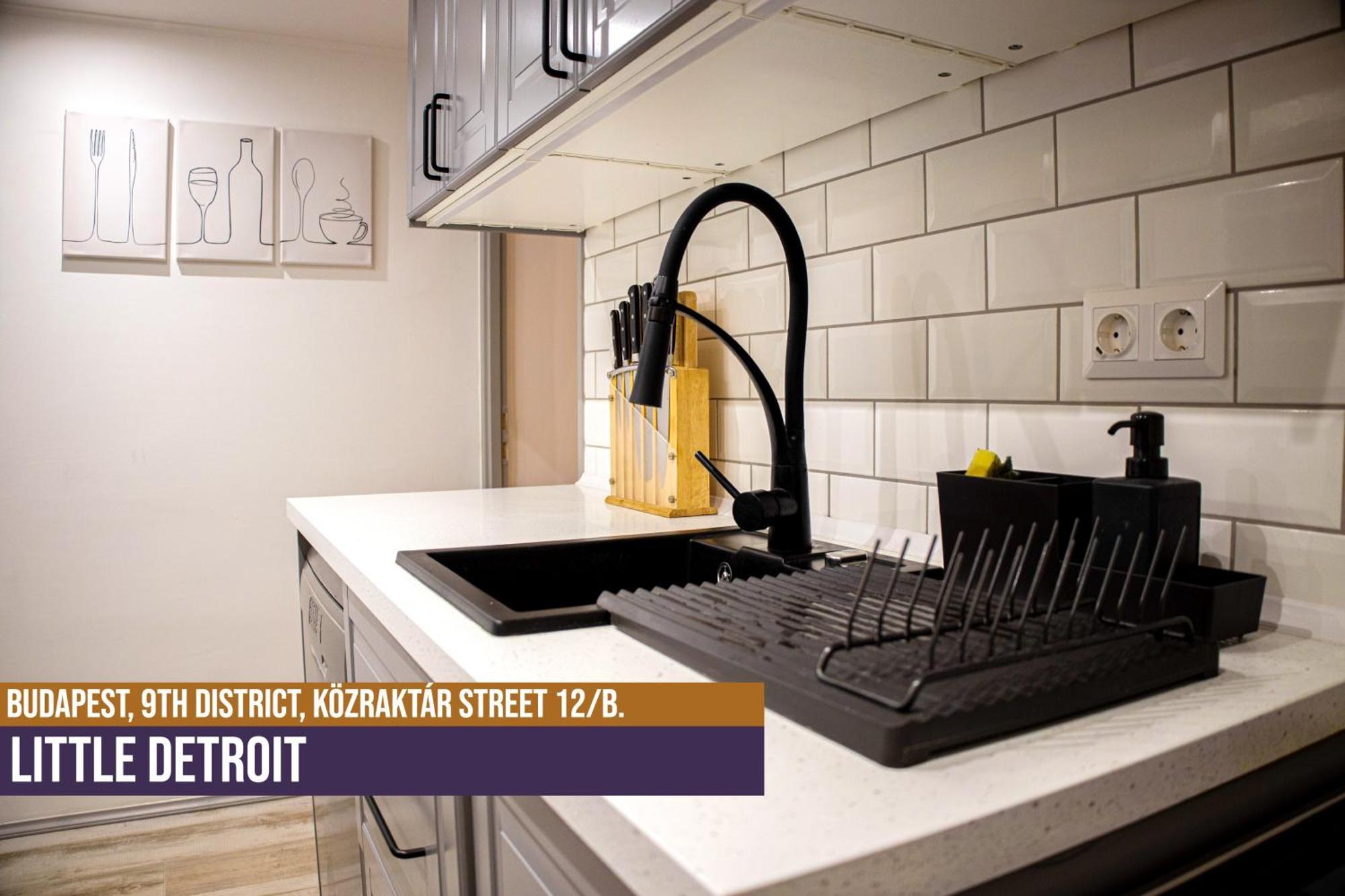 Little Americas Detroit Apartment Budapeste Exterior foto