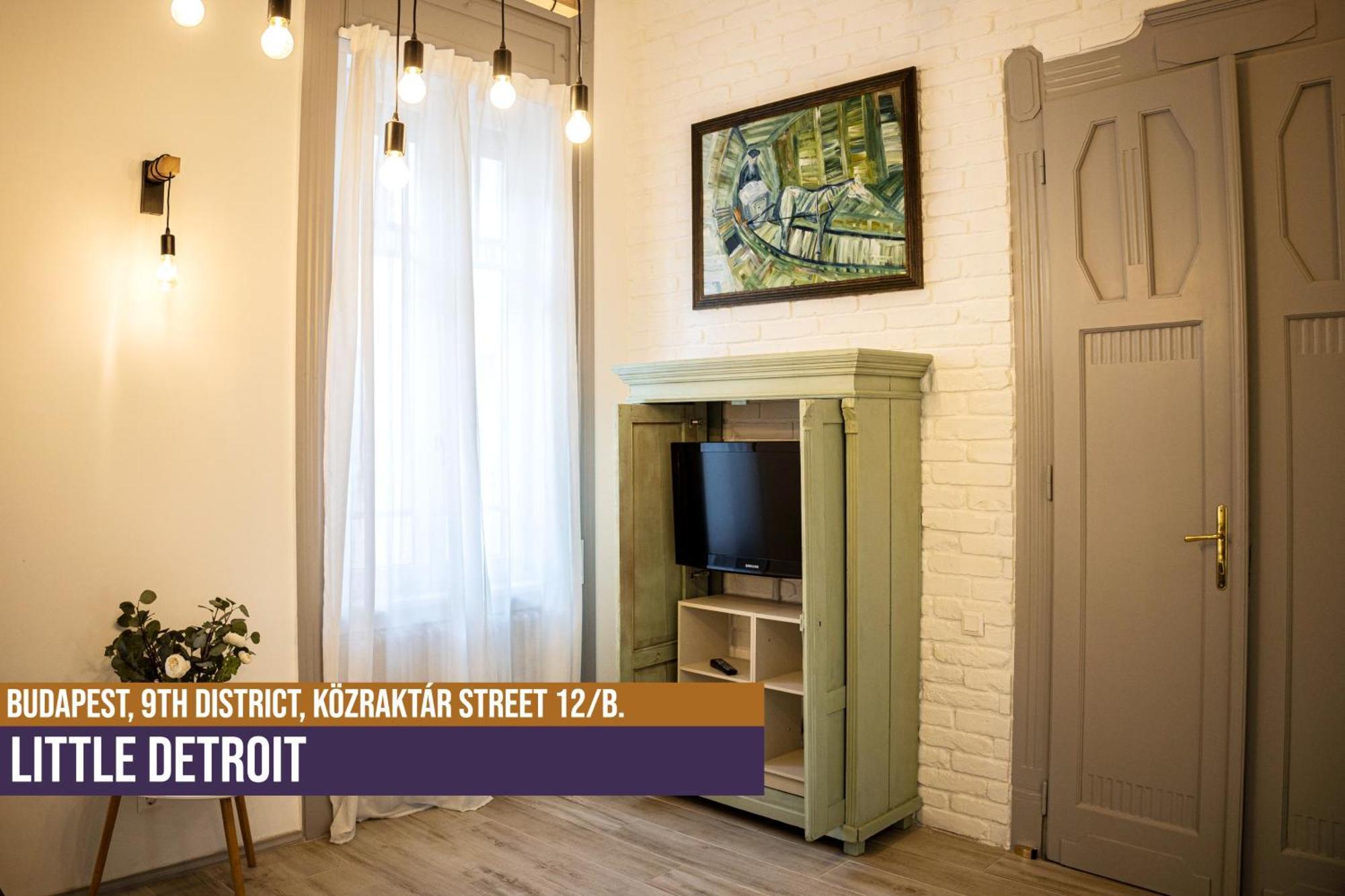 Little Americas Detroit Apartment Budapeste Exterior foto